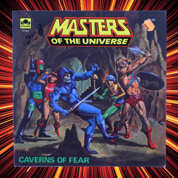 Masters of the Universe Caverns of Fear Golden Book 1983